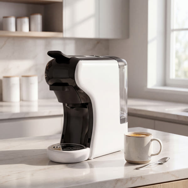 3-in-1 Capsule Coffee Maker – 19 Bar Pressure