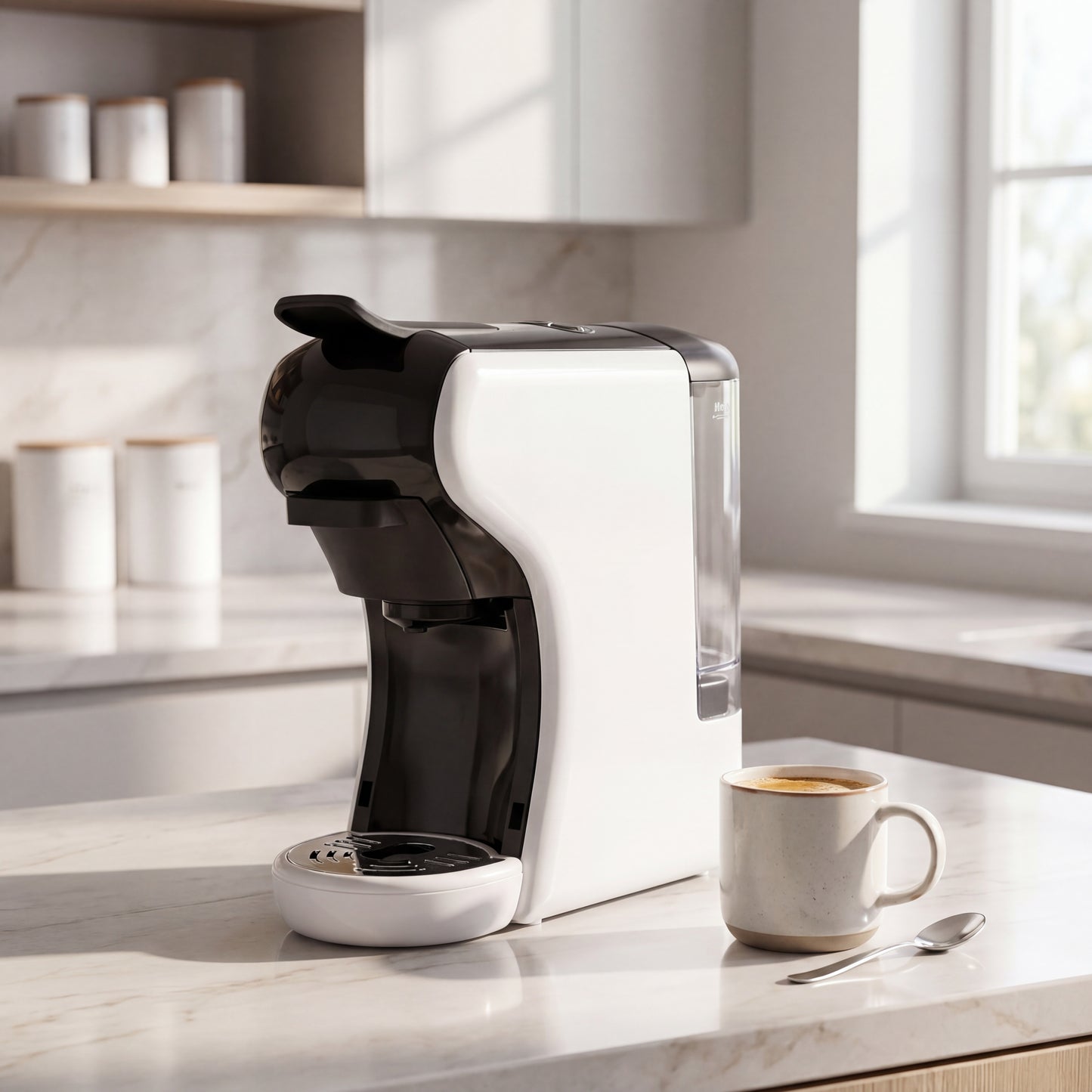 3-in-1 Capsule Coffee Maker – 19 Bar Pressure